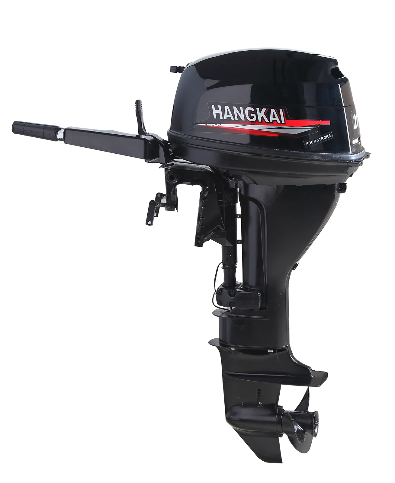 Hangkai 4 Tempi 20Hp Barca Accessori Motore Fuoribordo Avvio Manuale O Avviamento Elettrico Come Motore Fuoribordo Mercury Boat