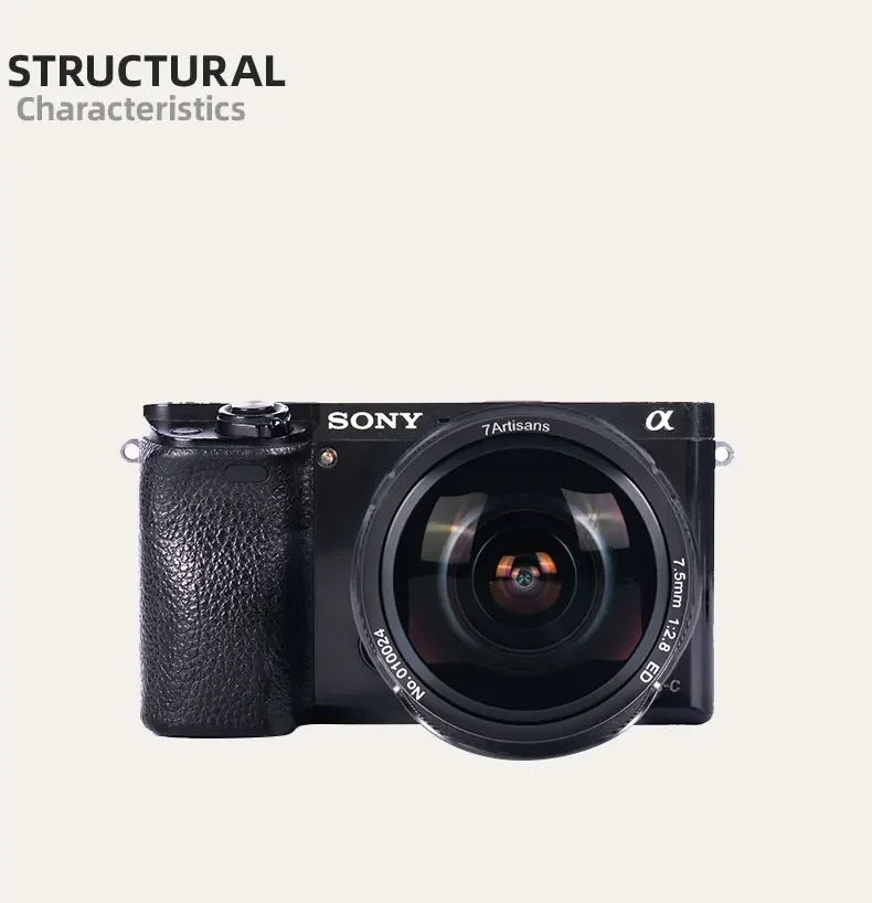 7artisans 7.5mm F2.8 II Ultra Wide-Angle Fisheye Camera Lens for Sony E Canon EO
