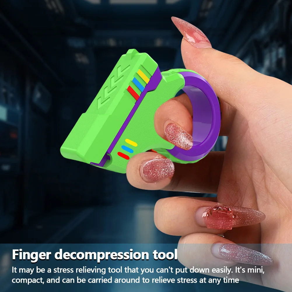 Fidget Slider Push Fidget Toy Anxiety Stress Relief Toys Children Desk Toys Mini Cute Magnetic Decompression Toy Fingertip