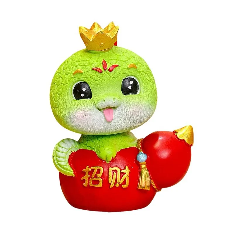 Snake Year Desktop Decorations Chinese Lunar New Year Ornament Wonderful Gift For Kids Creative Chinese Zodiac Accessories