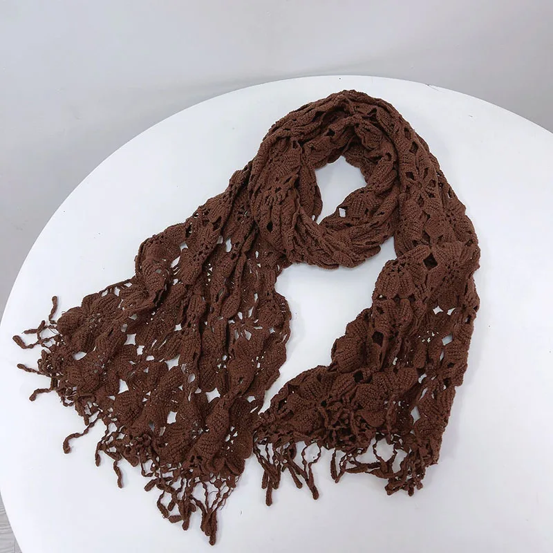 Bandana all'uncinetto | Fazzoletto per capelli all'uncinetto - Sciarpa per capelli lavorata a maglia all'uncinetto Fazzoletto per capelli cravatta