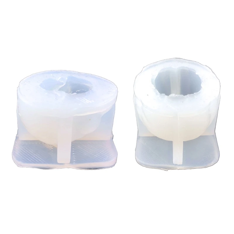 

Брелок с черепом на Хэллоуин, кулон, силиконовая форма для поделок из смолы, создание уникального и жуткого декора, форма из