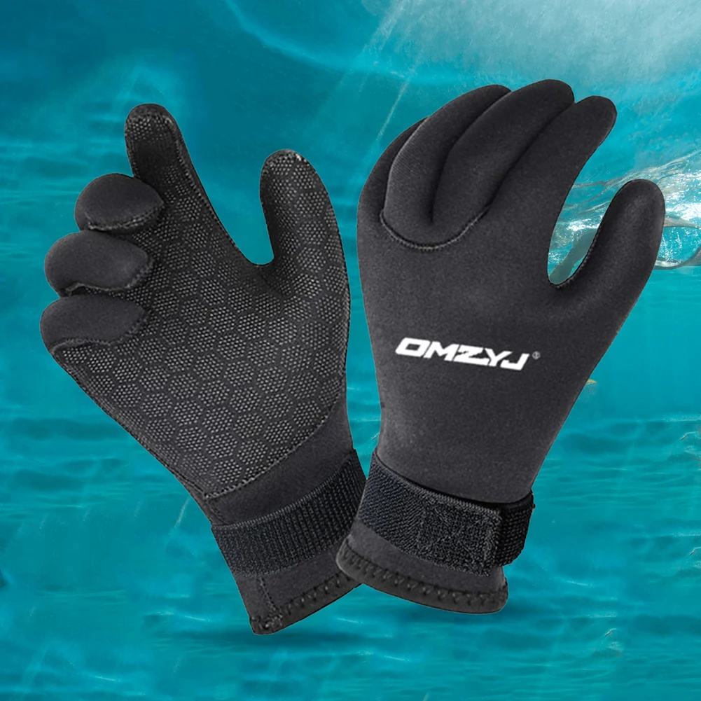 5MM 3MM Men Wetsuit Winter Gloves for Scuba or Snorkeling. Easy