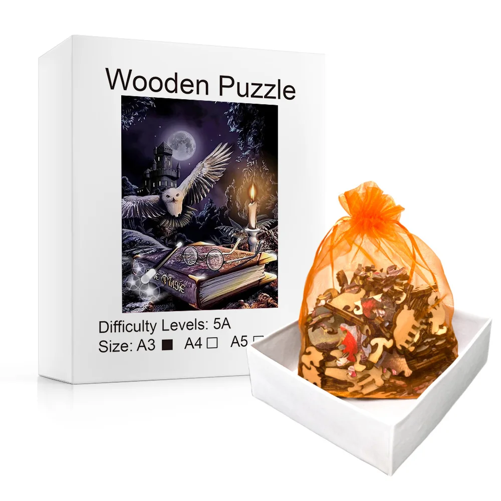 The End of the World Puzzle Eagle Wooden Puzzle Personalized 3D Adult and Children's Gifts Education Children's Toys