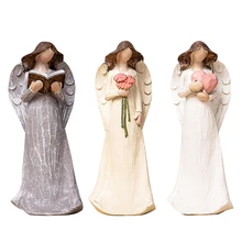 10 CM Angel Figurine Angel Holding Red Heart Statue Sculpture Tabletop Decoration Birthday Holiday Gifts to Show Love Gratitude 10 CM Angel Figurine Angel Holding Red Heart Statue Sculpture Tabletop Decoration Birthday Holiday Gifts to Show Love Gratitude