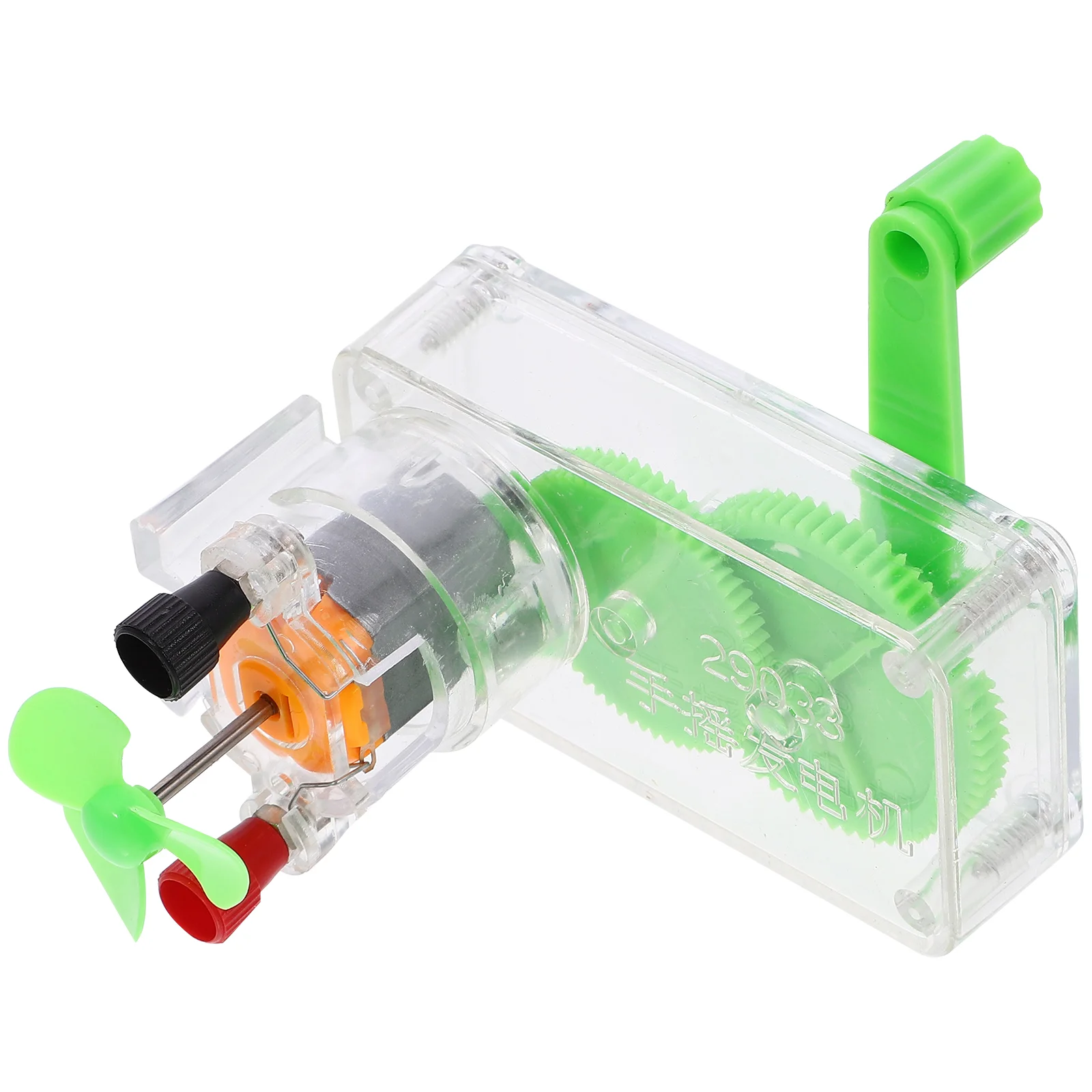 

Detachable Hand Generator Primary School Portable Stainless Steel Handheld Crank