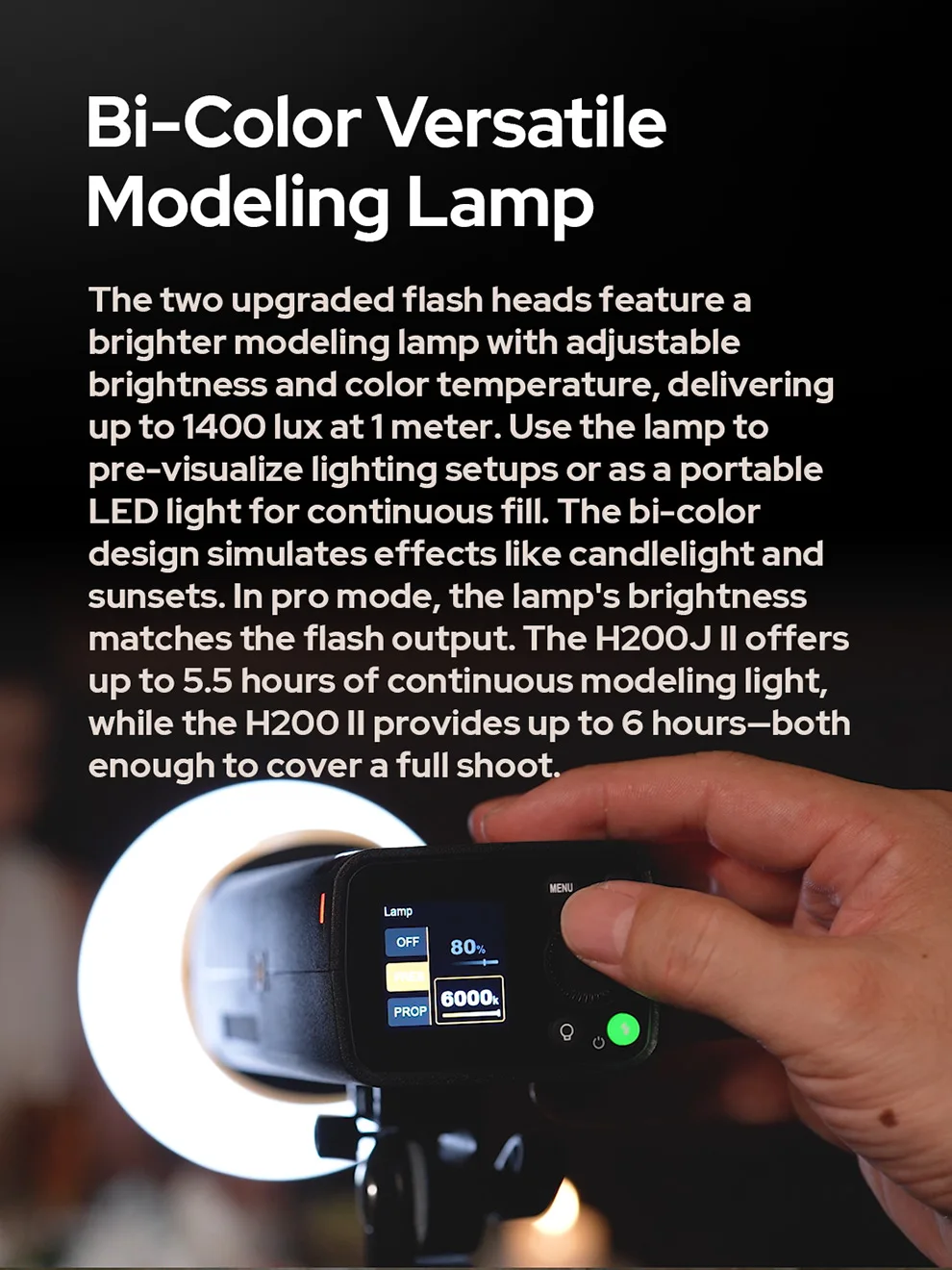 Godox 200W AD200PROII AD200PRO II TTL HSS 2.4G Wireless Camera Pocket Flash Comp