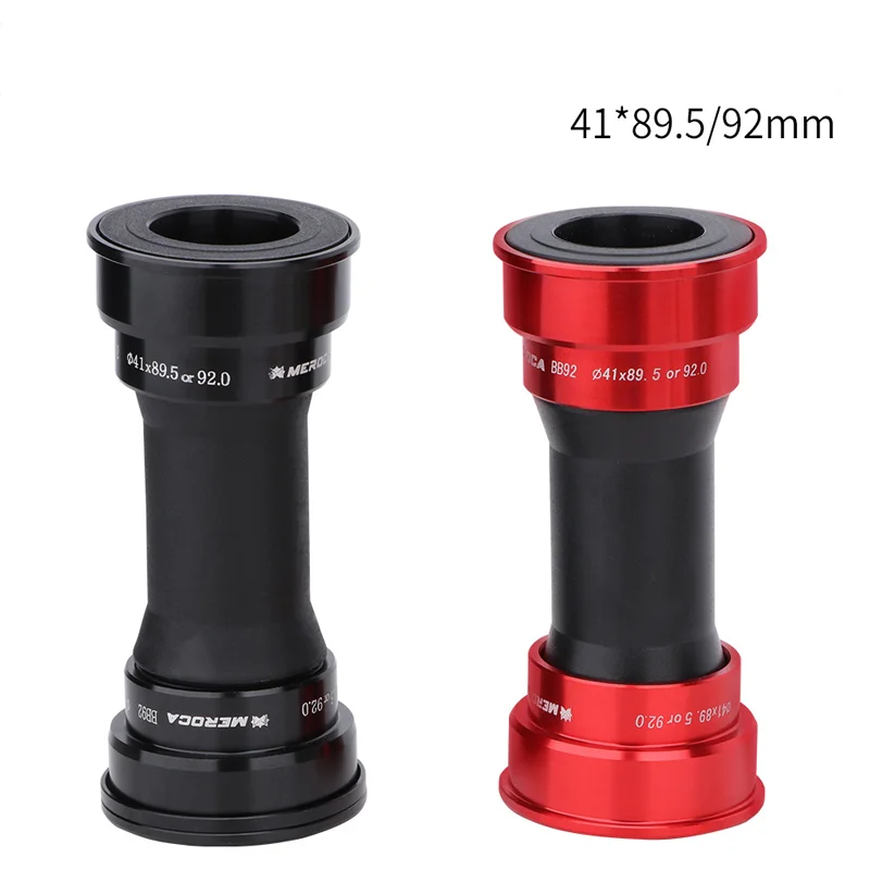 Description Picture 4 of itemMEROCA BB92 MTB Press Fit Bottom Bracket 41mm Road Bike PF92 BB86 BB90 BB 24mm Crankset Chainset Crank Compatible BB72 SM BB71