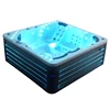 Unique Technology No Chlorine Custom Jets Massage 6 Person Outdoor Spa Hot Tub On Garden 3
