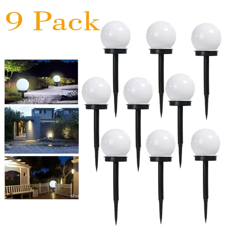 Solar Powered Waterproof LED Garden Lights - Outdoor Lawn and Yard Lighting