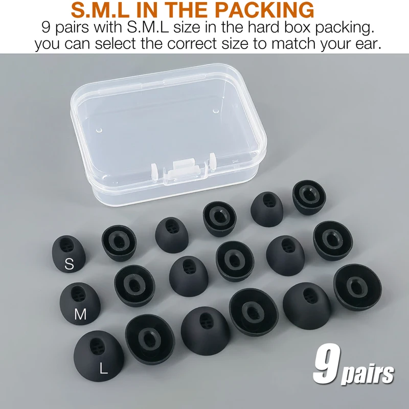 Eartips Compatible with Nothing Ear/Nothing Ear (a) /Nothing Ear (3) / CMF Buds/CMF Buds Pro & Pro 2 Earbuds Accessories