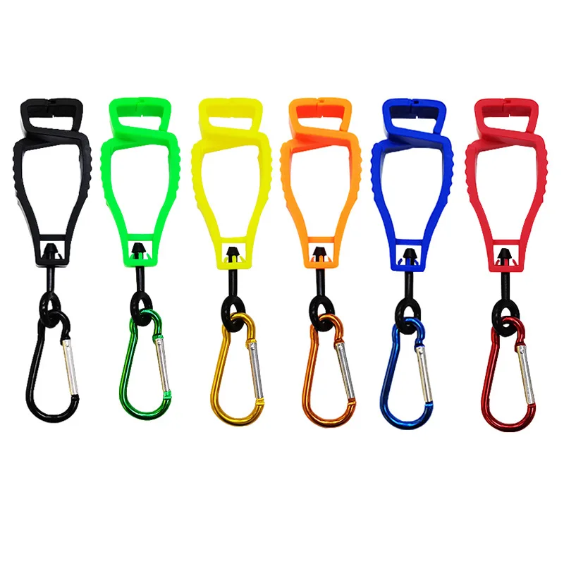Multifunctional Outdoor Work Belt Clip Sweat Towel Glasses Cap Plastic