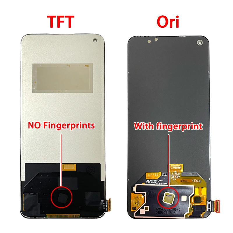 OLED Display Screen Smart Phone Screen Replacement 6.43