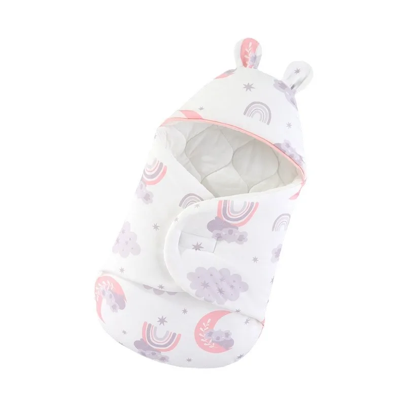 Baby Swaddle Blanket Soft Plush Essential Infants Receiving Swaddling Wrap Newborn Toddler Boy Accessories Baby in Autumn Winter
