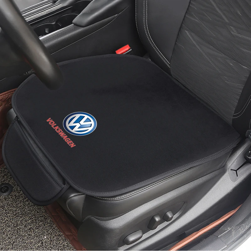 New Car Seat Cushion Non-Slip Cover Ice silk Velvet Plush For VW Volkswagen Golf