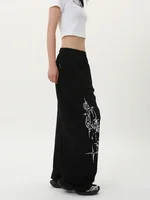 Pantalon de danse Jazz pour femmes, tendance de danse de rue, pantalon de survêtement ample de rue rétro américain, pantalon de survêtement de danse hip hop 3