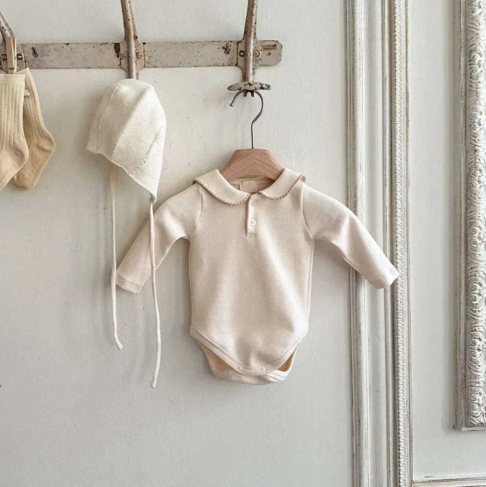Autumn Cotton Baby Clothes For Men Women Newborn Infant Mittens Cardigan Sweater Layette Clothing Baby Boys Girls Overalls