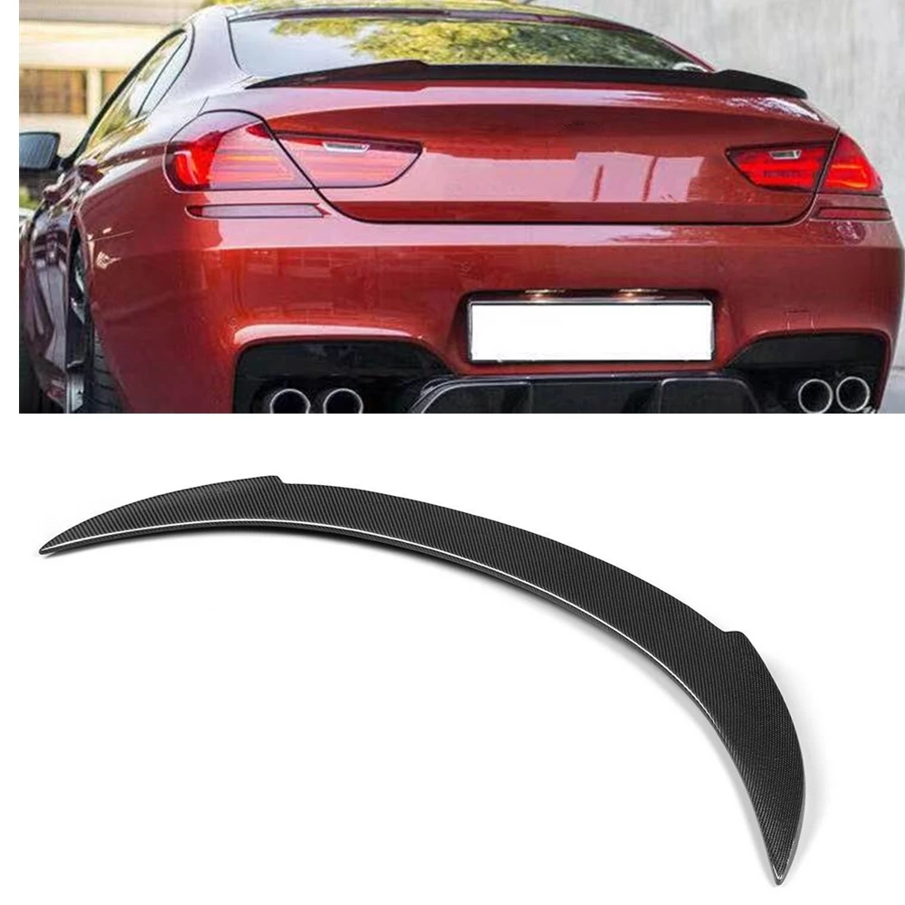 

Rear Spoiler Wing For BMW F06 6-Series 640i 650i M6 Gran Coupe 4 Door V Style Car Trunk Lid Flap Splitter Lip
