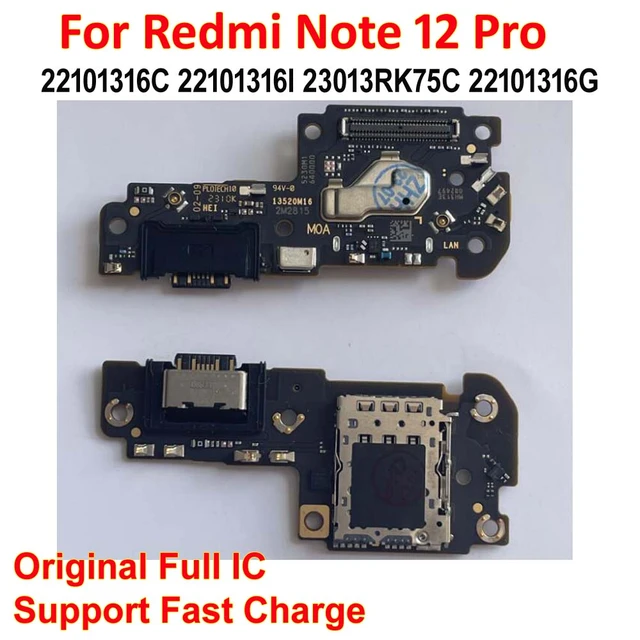 Original Connecteur de charge Pour Redmi Note 12 5G (ReLife)