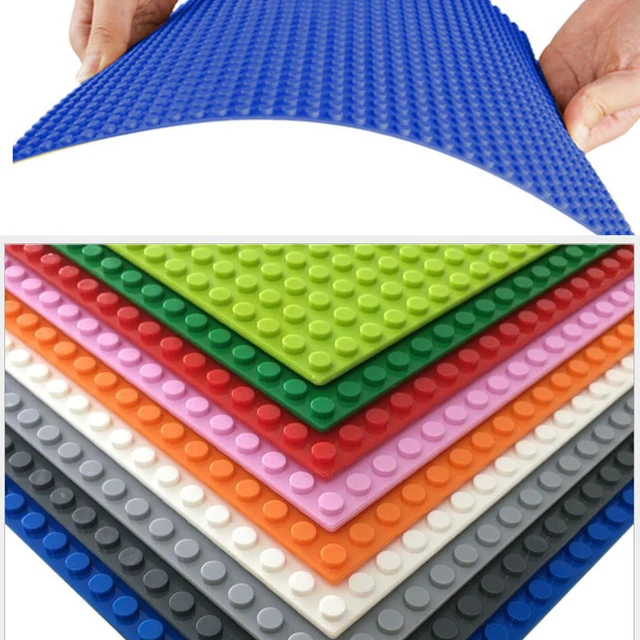 MARUMINE 50x50 Dots Baseplate 5050 Building Blocks Base Plate Parts DIY Classic MOC Bricks Educational Construction Accessories 2