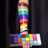 20 Colors Body Painting Pigments Face and Body Halloween Christmas Prom Drama Nightclub Disco Various Color Palette 5