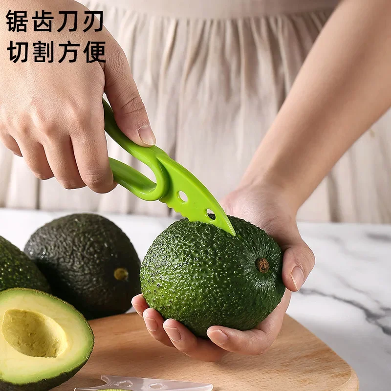 1pc 3 In 1 Multifunctional Avocado Slicer, Avocado Pitters, Cutter, Kitchen Gadgets
