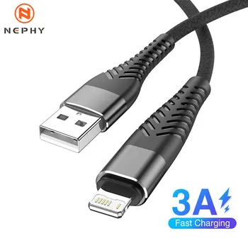 아이패드용 고속 충전 USB 충전기 케이블, 3m 리드 데이터 코드, 긴 와이어, 아이폰 11 12 13 14 프로 맥스 Xs X 5 SE 6 S 7 8 플러스, 3A