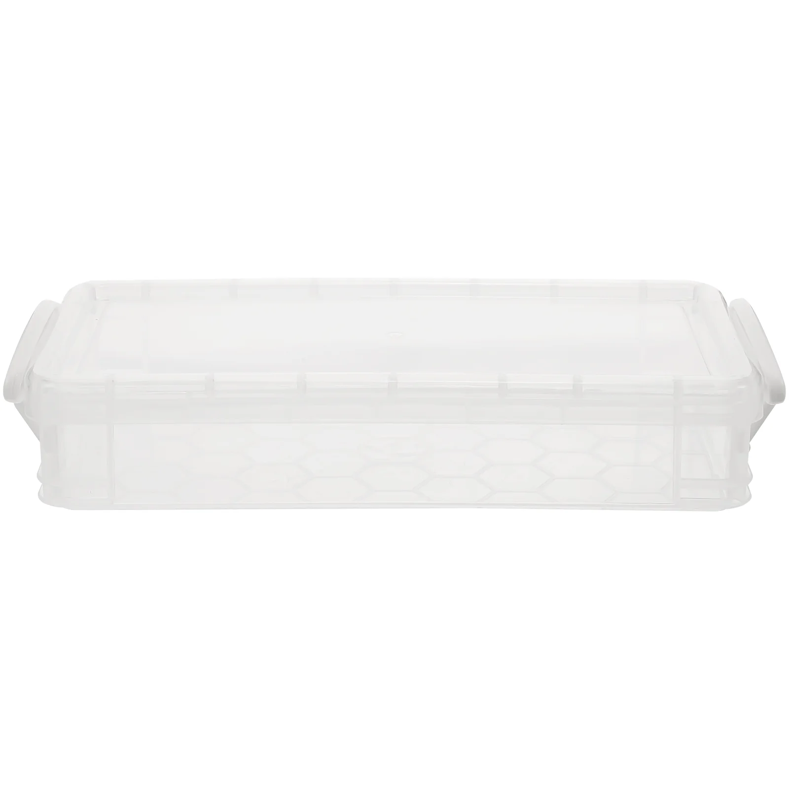 

Clear Pencil Box Large Capacity Pencil Organizer Multi-use Pencil Box Convenient Pen Organizer