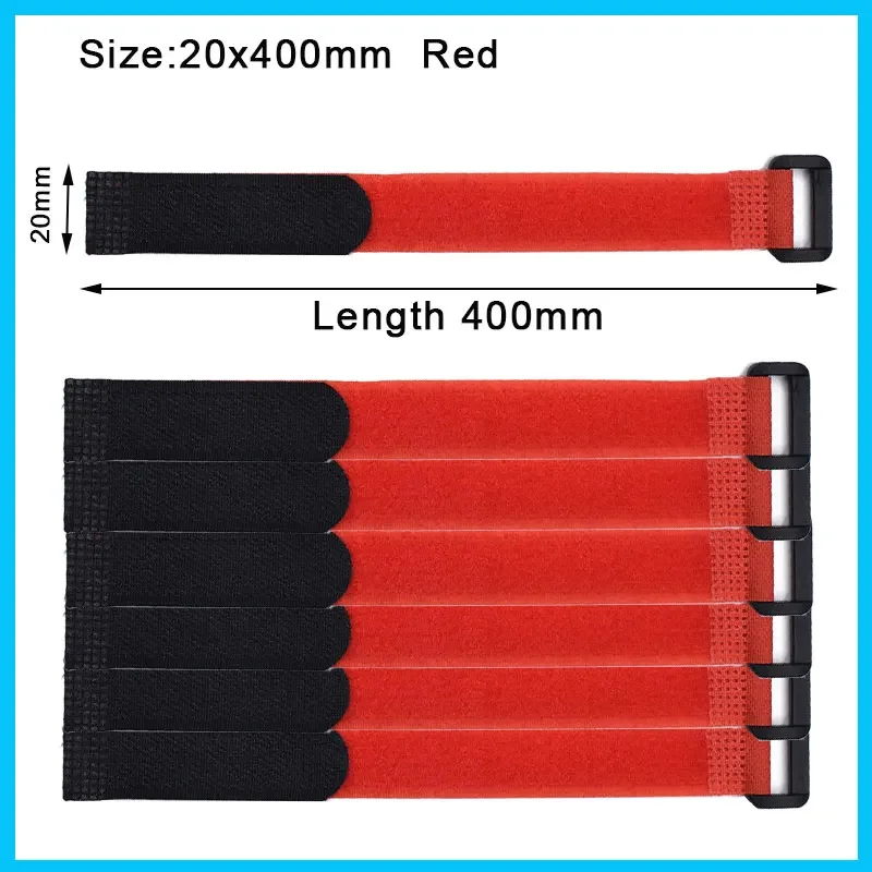 Reusable Nylon Hook and Loop Cinch Straps for Cable Organization and Management