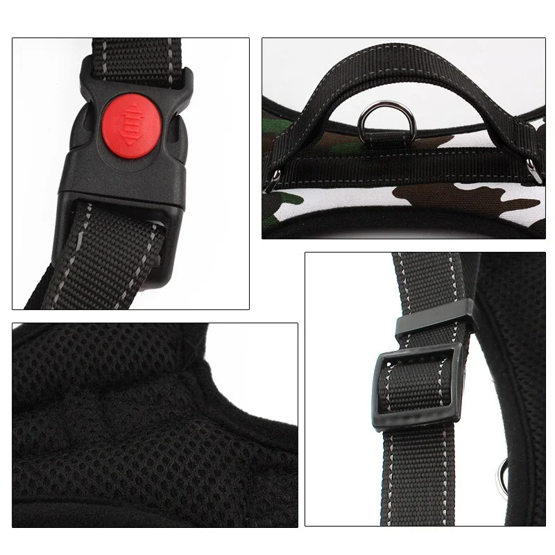 195499-41a3b6.jpg Harnais Réflechissant en Nylon pour Chiens - Sécurité et Style - 2025 - Doglovedesign : Vêtement et accessoires pour chiens