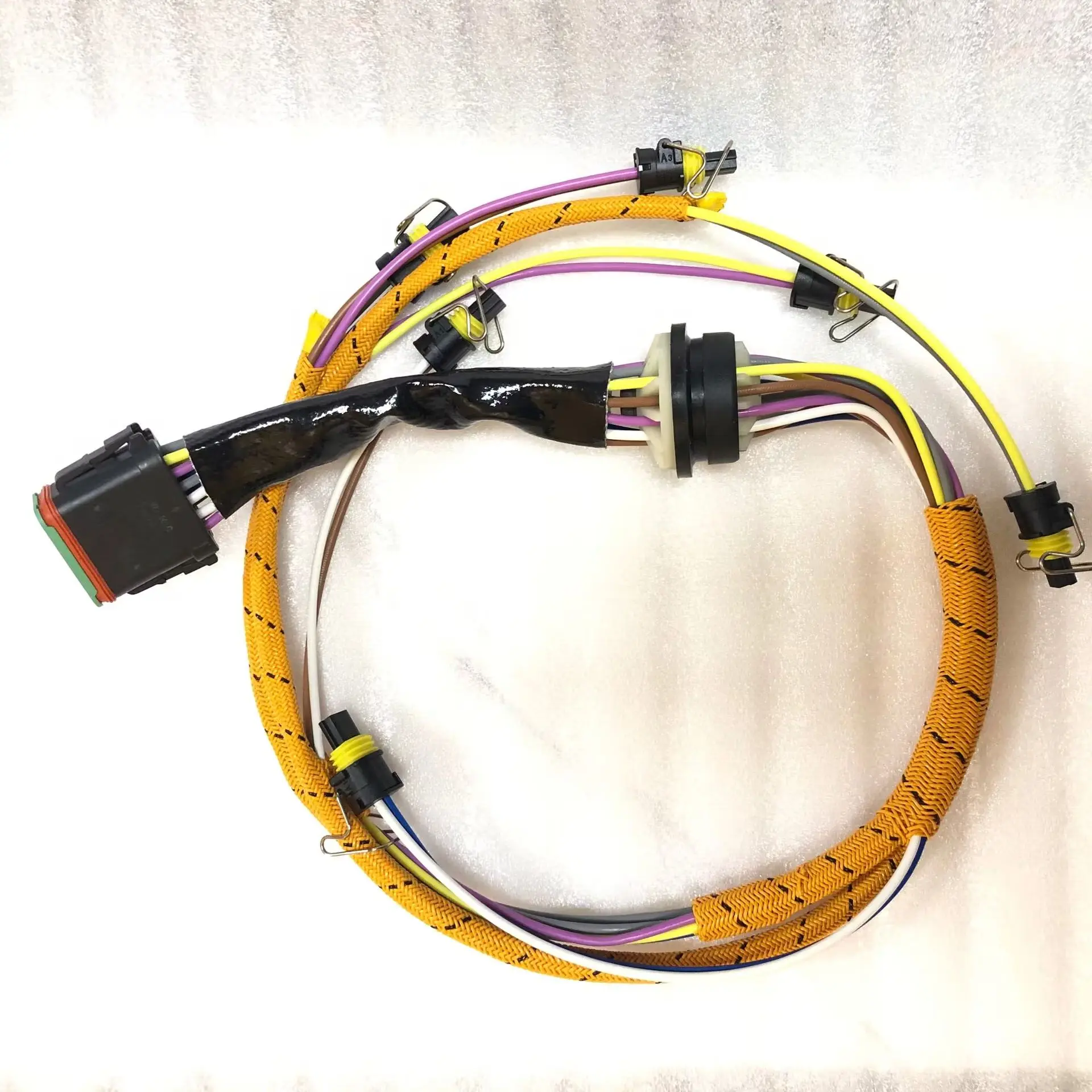 New Fuel Injector Wiring Harness 222-5917 For CAT Caterpillar C7 Engine ...