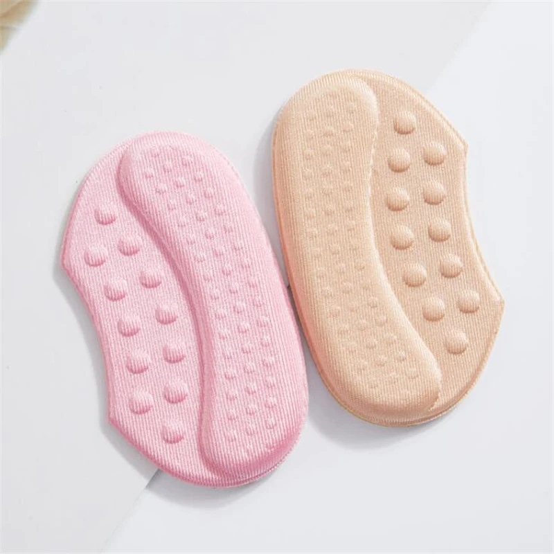 4 stücke Schuh polster für High Heels Schmerz linderung Anti-Verschleiß-Kissen Fersen schutz Schuhe Aufkleber Fußpflege Liner Griff Einlegesohle Einsatz Pad – Detail 2