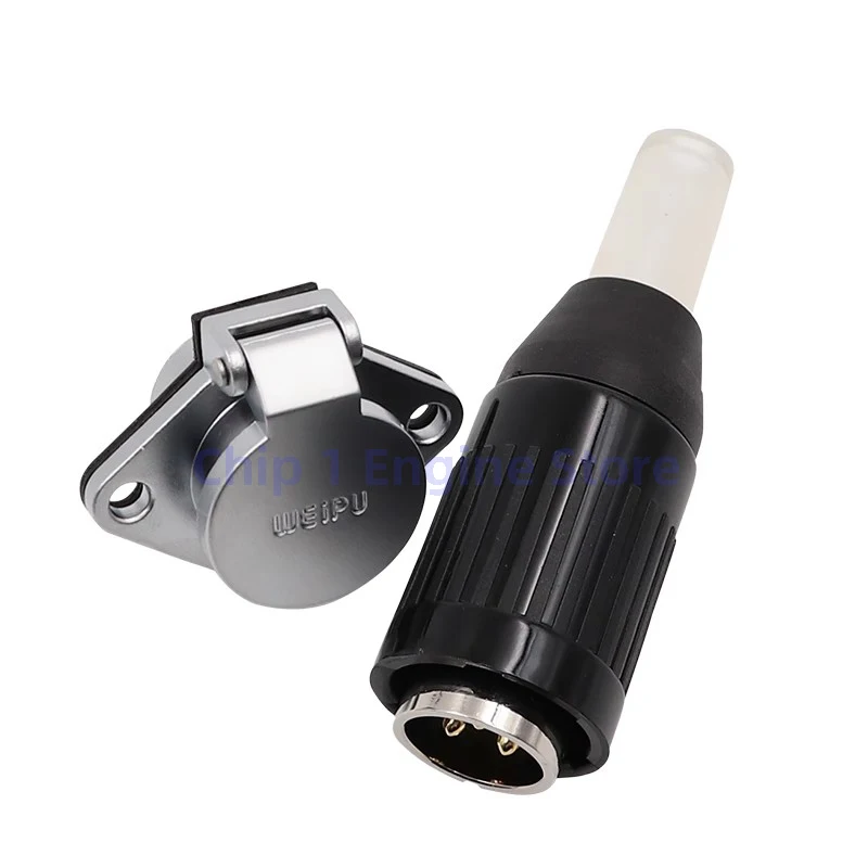 WEIPU WP20 커넥터용 항공 플러그, WP20 TO + Z 2 3 4 5 7 9 12 핀 산업용 방수 커넥터, 암수 IP44