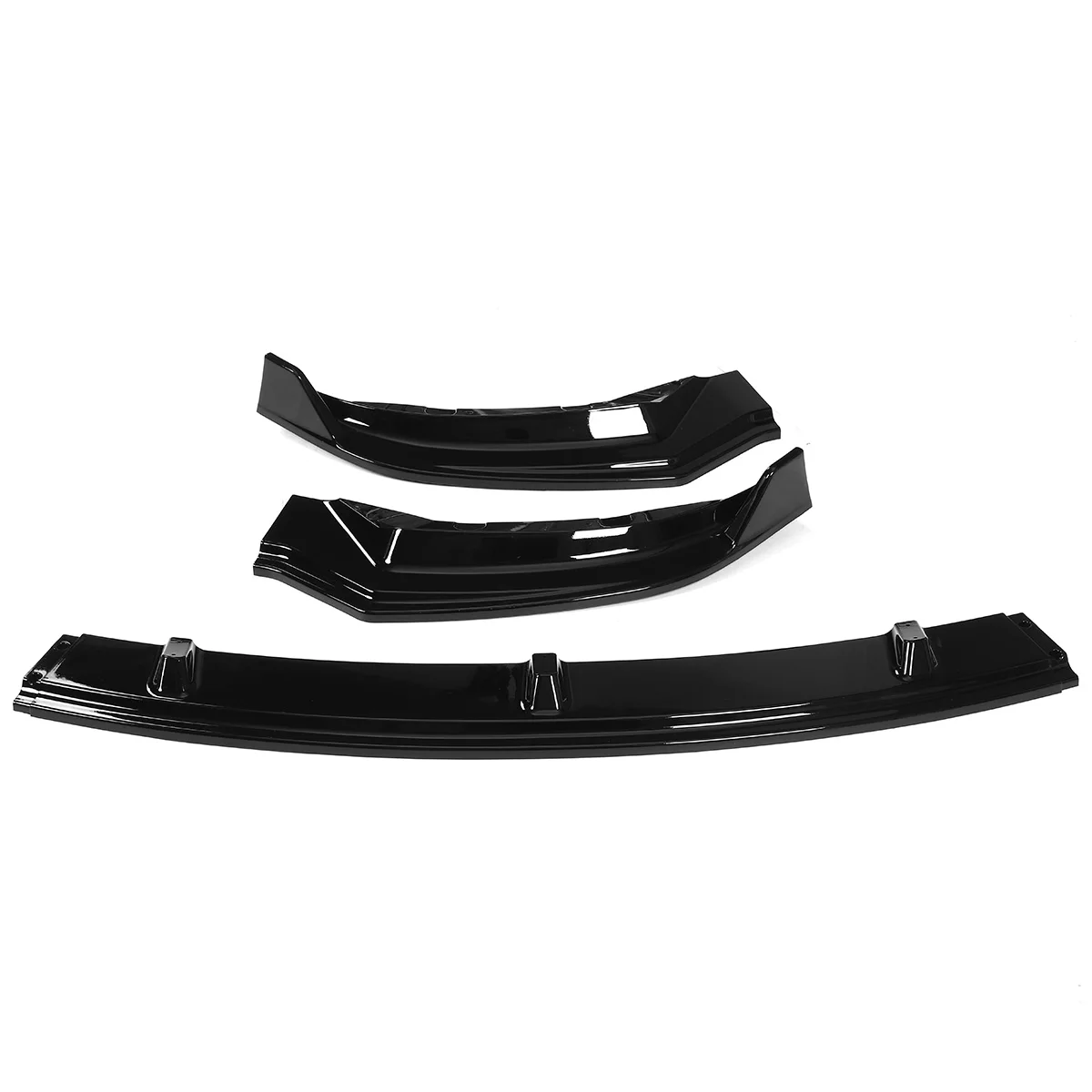 New3xCarFrontBumperLipDeflectorLipsChinBumperBodyKits