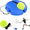 Heavy Duty Tennis Training Aids Base With Elastic Rope Ball Practice Self-Duty Rebound Tennis Trainer Partner Sparring Device