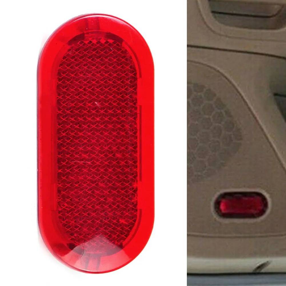 Red Interior Door Panel Reflector Light Cap Reflector Fit For Touran 2006 2007 2008 2009 2010 2011 2012 2013 2014 2015 6Q0947419