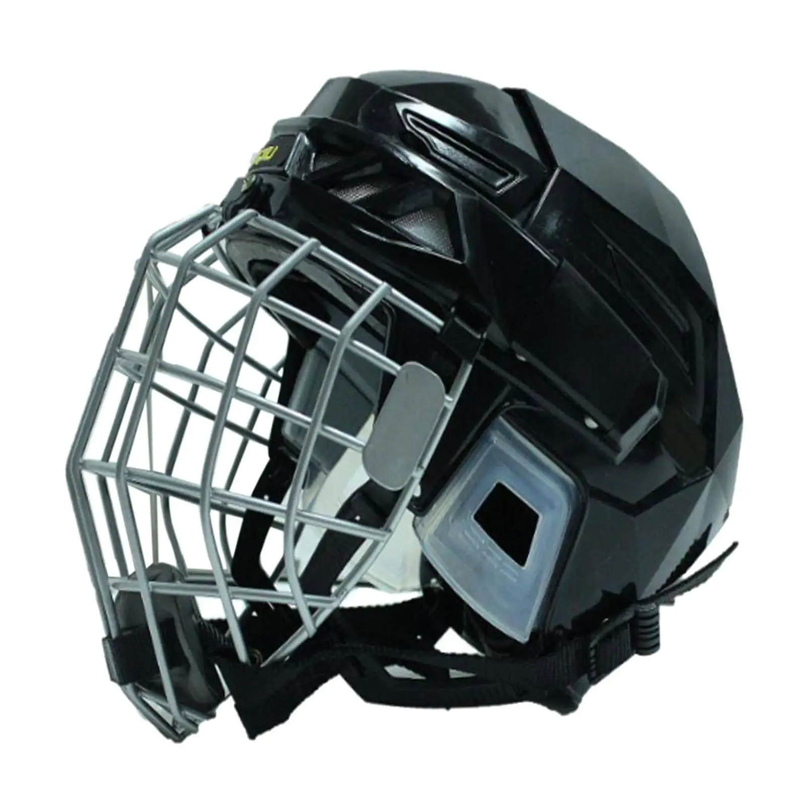 Hockey Helmet Ice Skate Helmet Ice Hockey Helmet Black Adjustable Hockey Gear Roller Skating Helmet for Dryland Hockey Match Hockey Helmet Ice Skate Helmet Ice Hockey Helmet Black Adjustable Hockey Gear Roller Skating Helmet for Dryland Hockey Match
