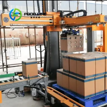 Braccio robotico industriale con carico di riproduzione 20 kg 50 kg di macchina per palletizzazione di sacchetti di cemento con scatola robotica per robot di palletizzazione