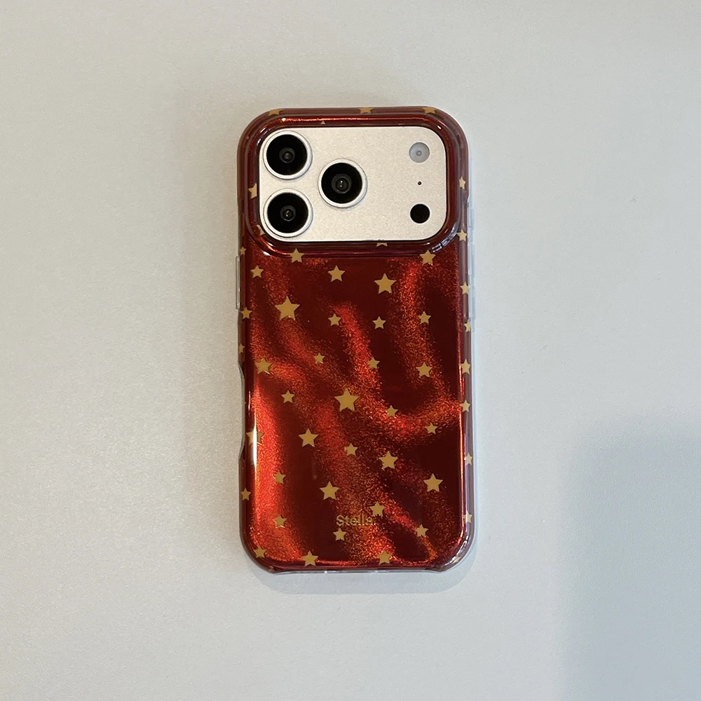 Water Ripple IMD Full Screen Star Phone Case - Shockproof Back Cover