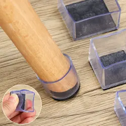 New Socks Round Bottom Cups Non-Slip Covers Silicone Pads Chair Leg Caps Furniture Feet