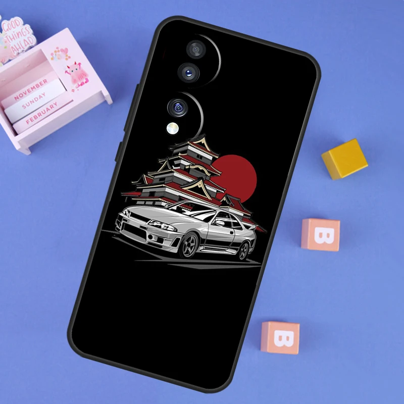JDM Skyline Car Design Protective Phone Case