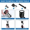 Durable Kitchen Accessories Plumbing Home Sink Hose Washbasin Pipeline Sink Deodorant Strainer Drain Sewer Pipe 6