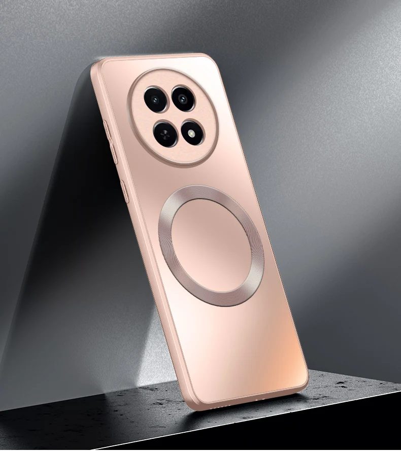 Enhanced Protective Hard Matte Case with Magnetic Wireless Charging