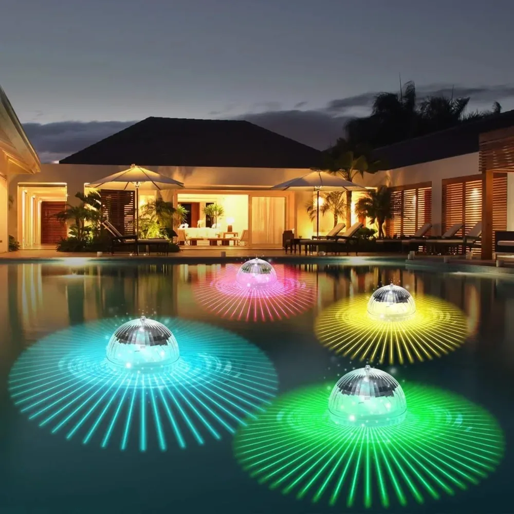 Solar Floating Lights Solar Floating Lights Swimming Pool Waterproof LED Solar Power Multi Color Changing Water Drift Lamp For Fish Tank Pond