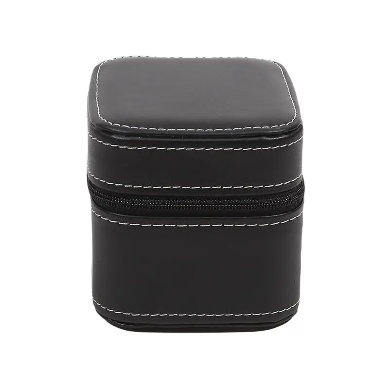 Travel Watch Case ⌚ Single Watch Case – Leather Watch Travel Case with Removable Cushio... - SKU TWC01106 - UGI Packaging