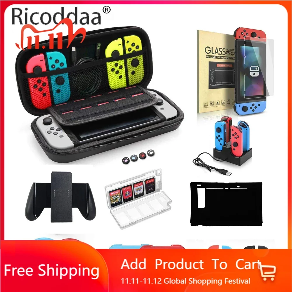 

Portable EVA Storage Bag Cover Cases For Nintend Switch Case NS NX Console Protective Shell Accessories Controller Travel Bag