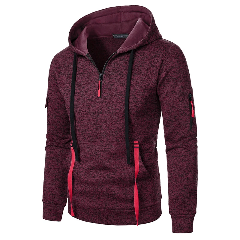 Animal Game Outdoor Men's Casual Hoodie Zipper Pullover Sweatshirts for Men Oversize Outerwear Warm Work Coat Tracksuit Men