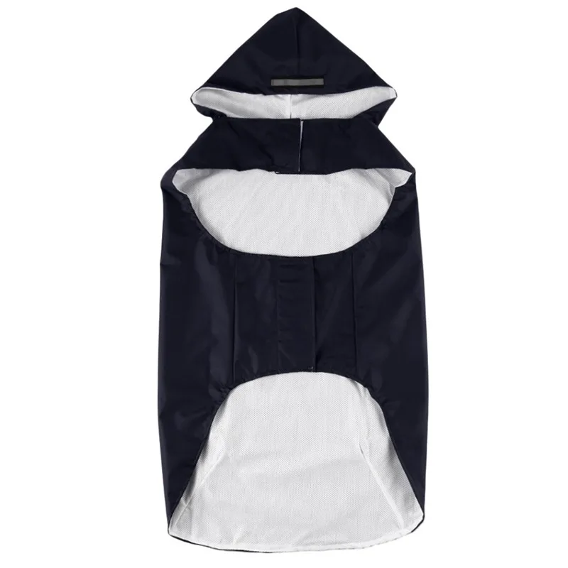 Waterproof Dog Raincoat Hoodie Jacket Rain Poncho Pet Rainwear With Reflective Stripe All Sizes Big Puppies Dog Raincoat