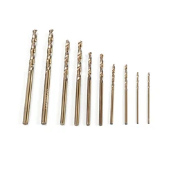 10-Piece Premium Cobalt High-Speed Steel Drill Bit Set (10pcs)