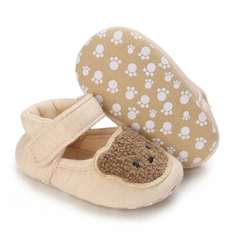 Newborn Cartoons Baby Socks Shoes Boy Girl Star Toddler First Walkers Booties Cotton Comfort Soft Anti-slip Warm Infant Shoes